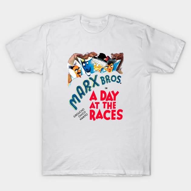 Marx Brothers Bros A Day At The Races T-Shirt by parashop